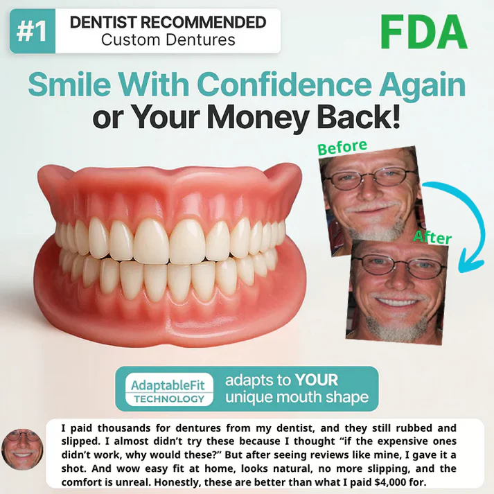 🏆Ends Today: 50% OFF!  🏆2026 Bestselling Product🦷 Fit for a Fresh Smile, Say Goodbye to Wearing Discomfort!🌎