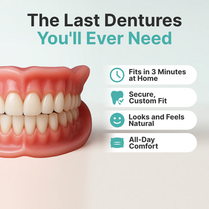 ⏰Ends Today: 50% OFF! 🌎KLENIMORE™ Custom-Fit — Designed for Comfort and a Natural-Looking Smile